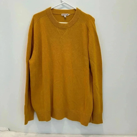 toad & co sweater mens yellow size xL WOOL - Picture 1 of 7